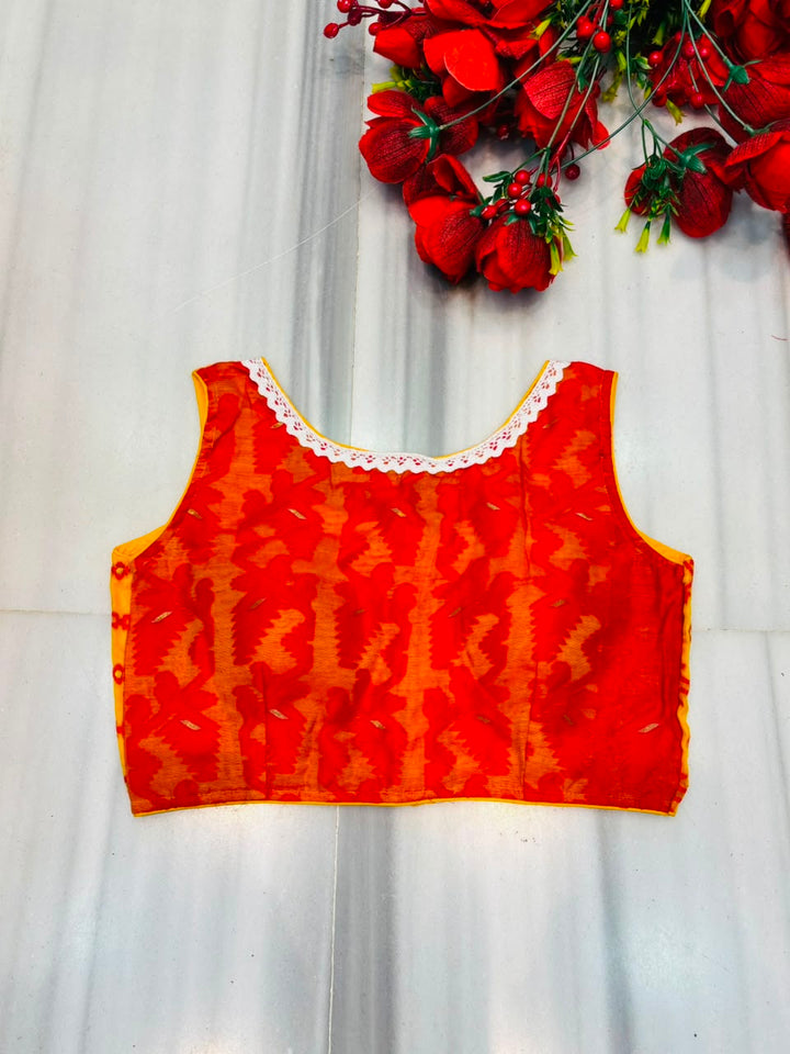 Be the Moment Jamdani Designer Blouse