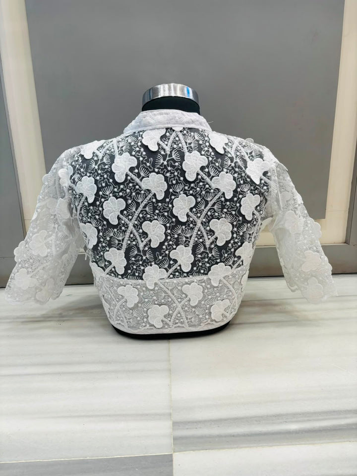 Celestia Style Crochet  Blouse