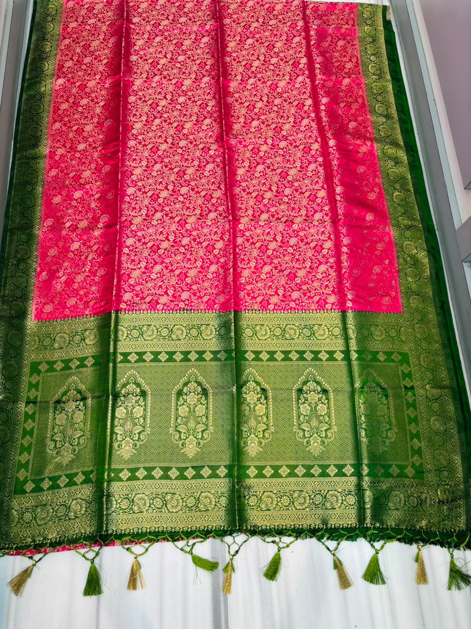 Aurelia Royale Crepe Khaddi Silk Saree