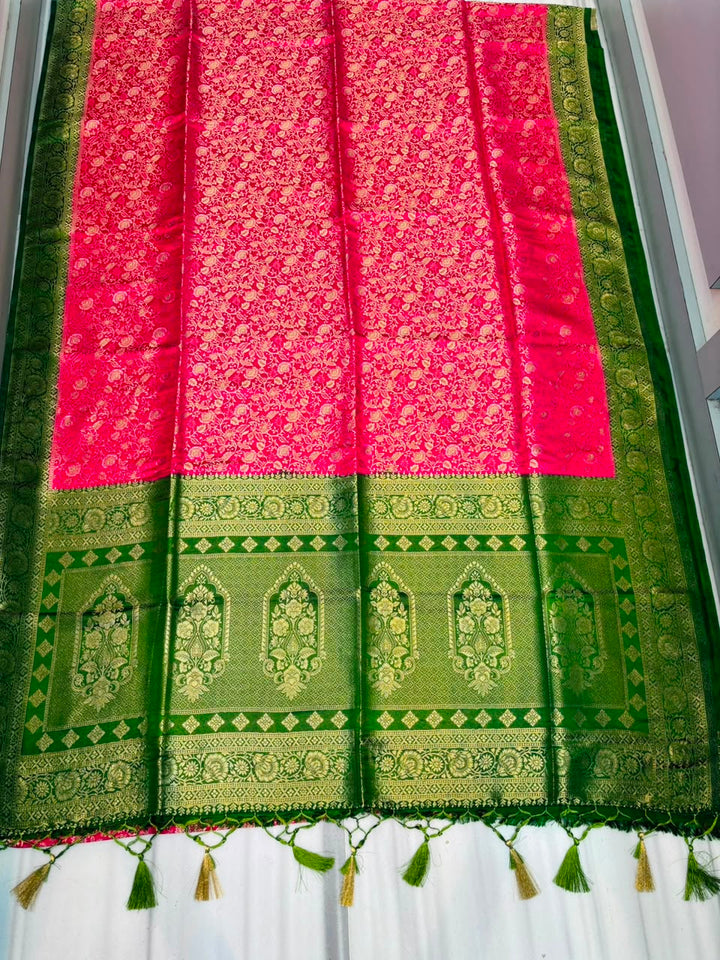 Aurelia Royale Crepe Khaddi Silk Saree
