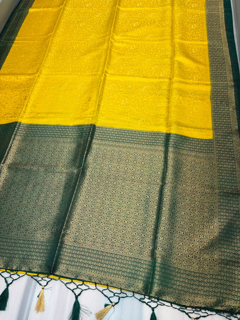 The Throne You Deserve Crepe Khaddi Silk Saree