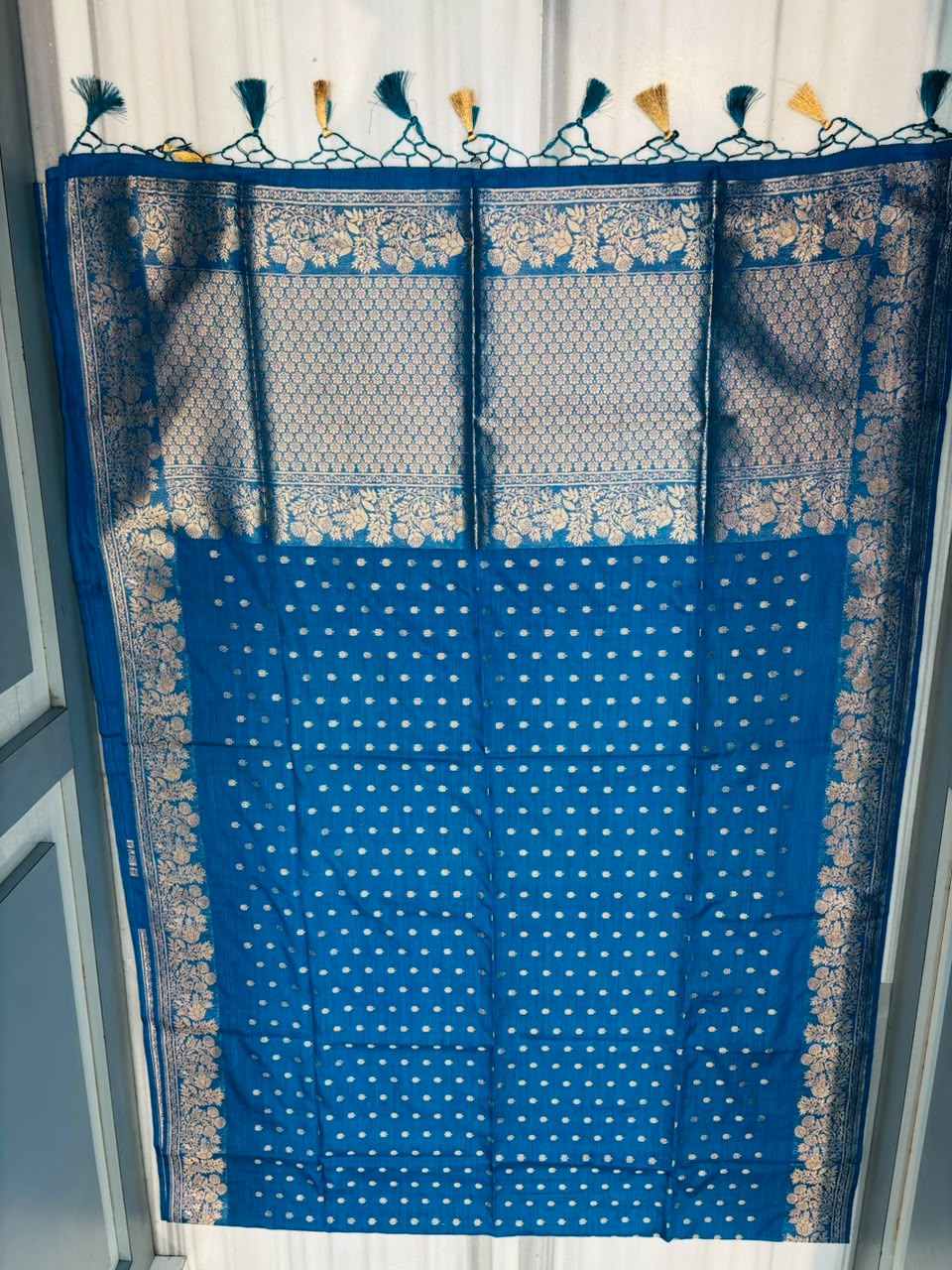 A Journey Called Dreams- Banarasi Semi Katan Silk Saree