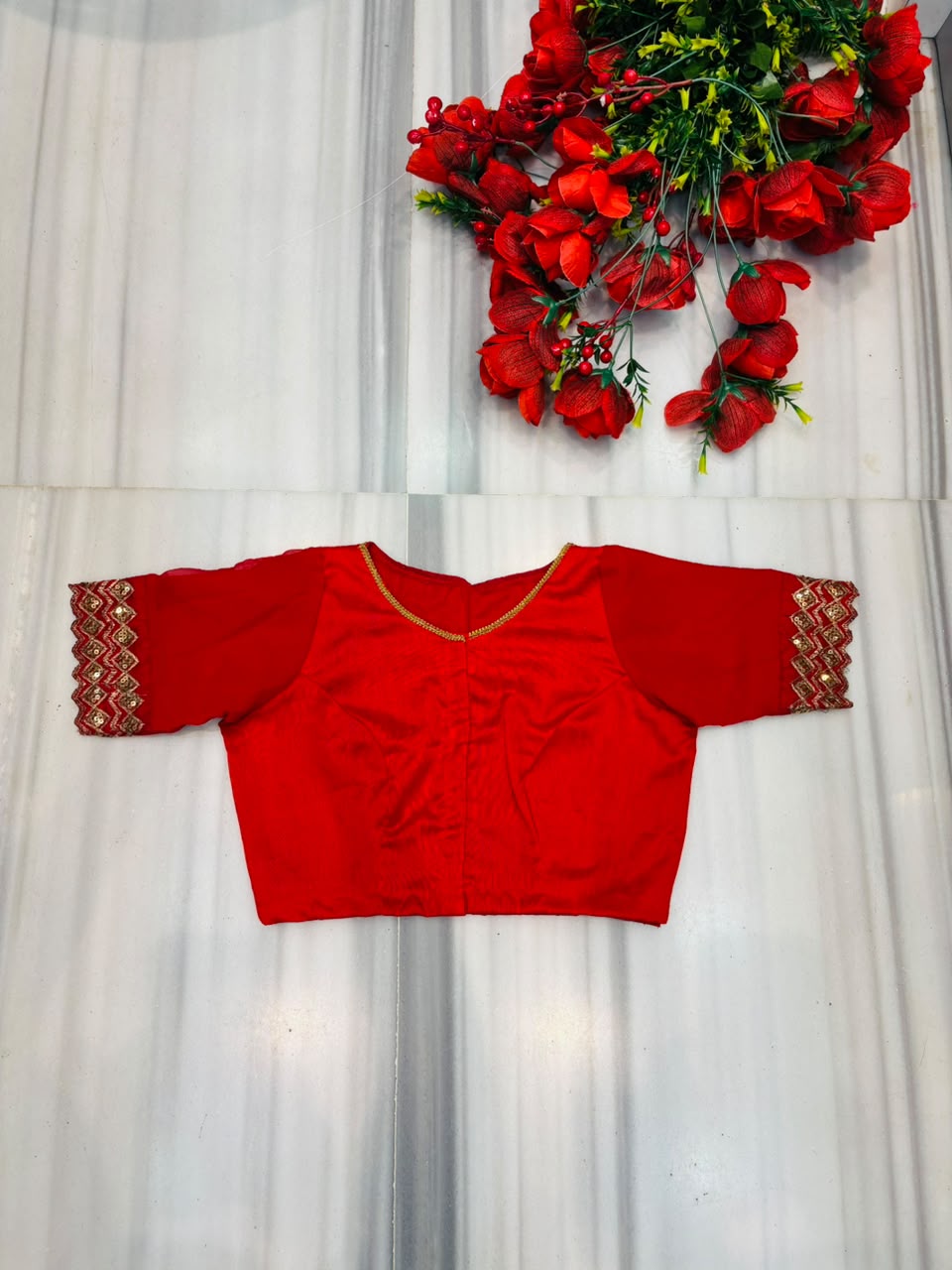 Pretty In Heritage Designer Blouse