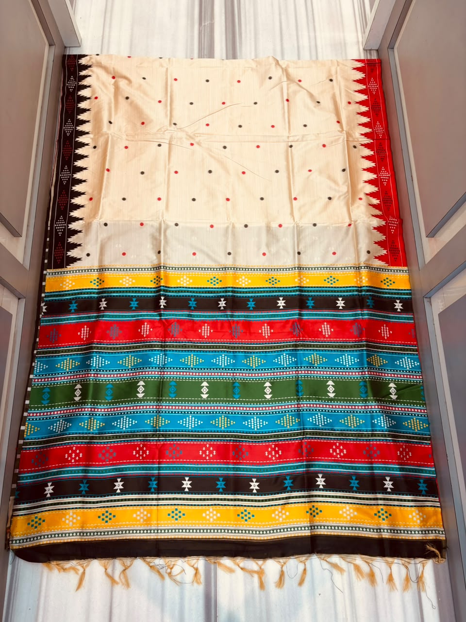 Satrangi Rang-Premium (Semi) Assam Silk Saree