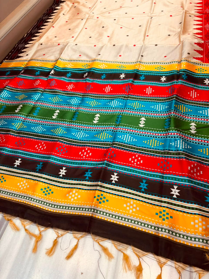 Satrangi Rang-Premium (Semi) Assam Silk Saree
