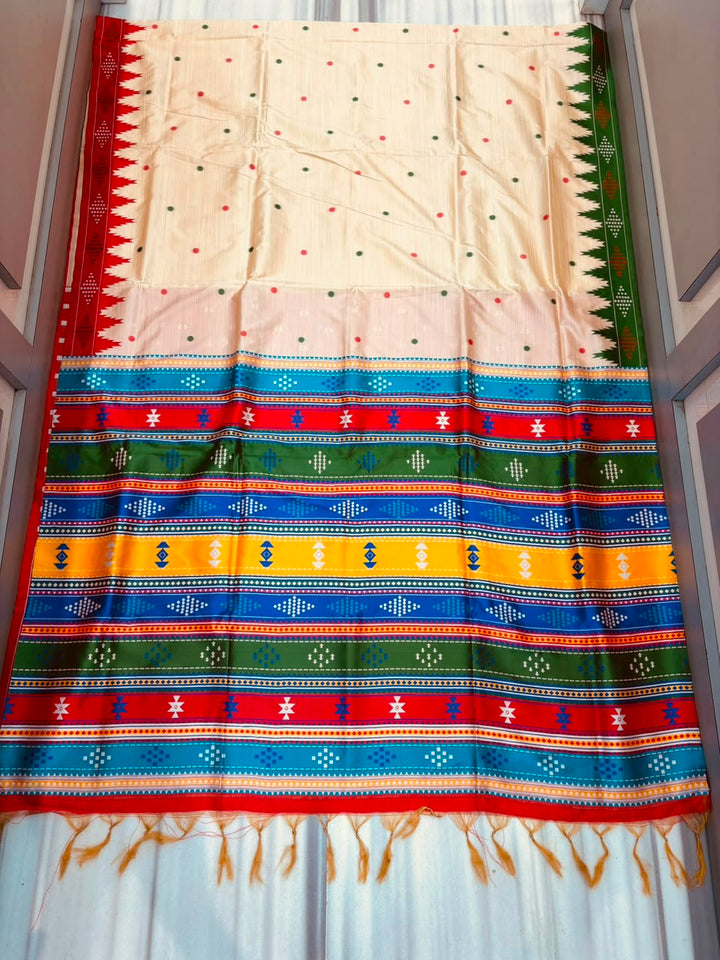 Satrangi Rang-Premium (Semi) Assam Silk Saree