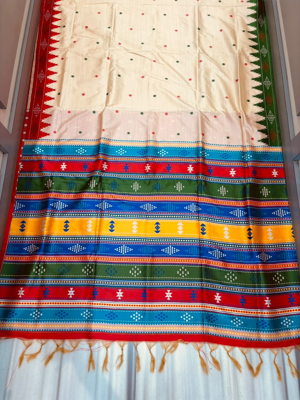 Satrangi Rang-Premium (Semi) Assam Silk Saree