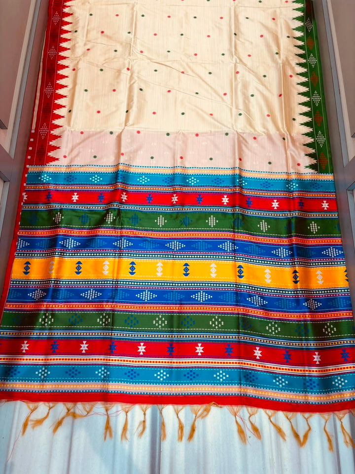 Satrangi Rang-Premium (Semi) Assam Silk Saree