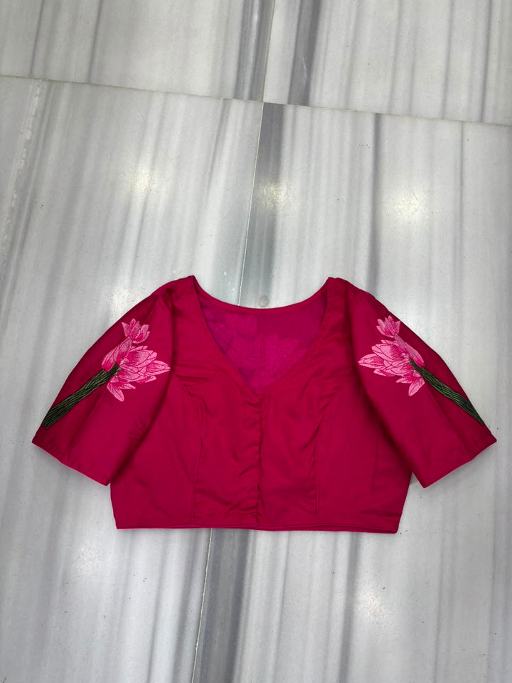 Shyam Sakhi Designer Embroidered Blouse