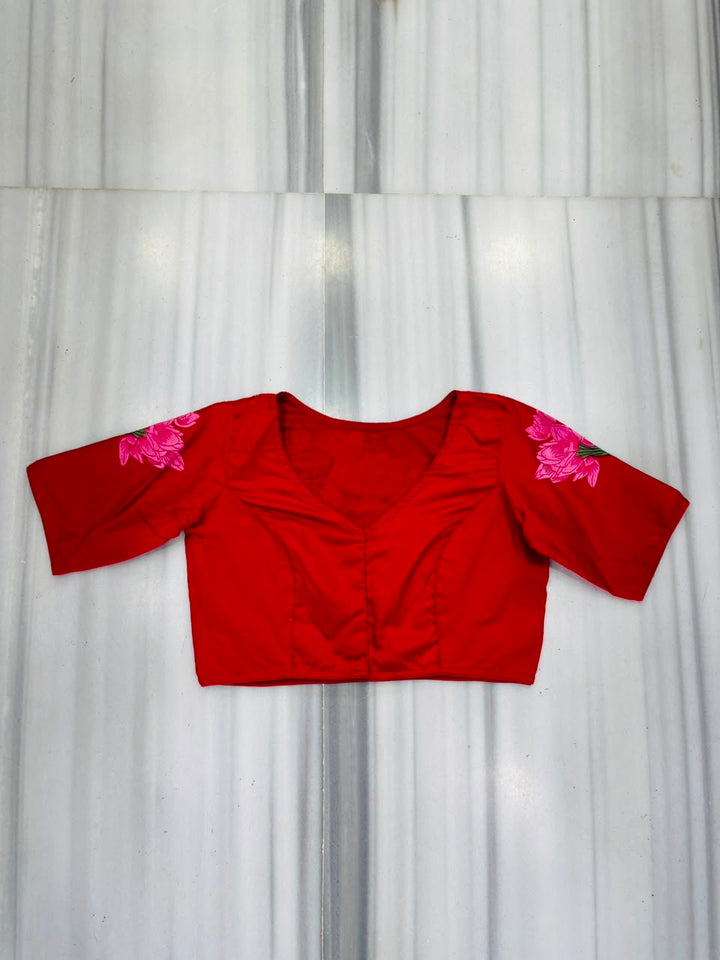 Shyam Sakhi Designer Embroidered Blouse