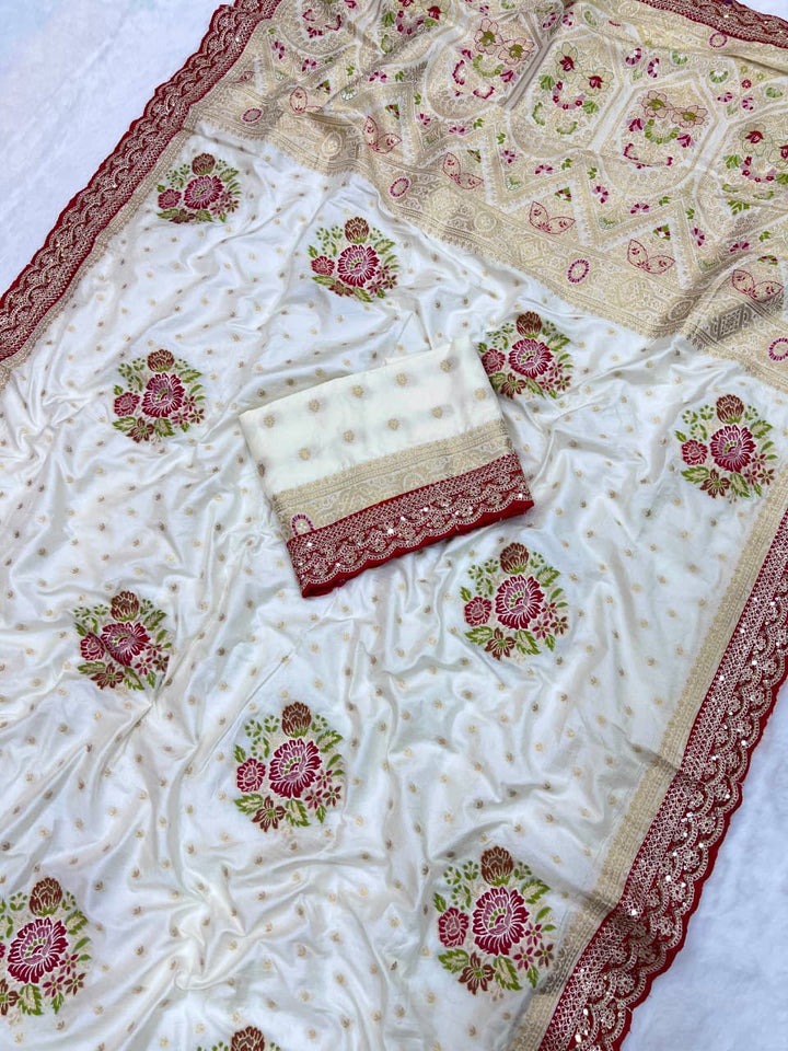 Noor-e-Banaras – Premium Dola Silk Saree