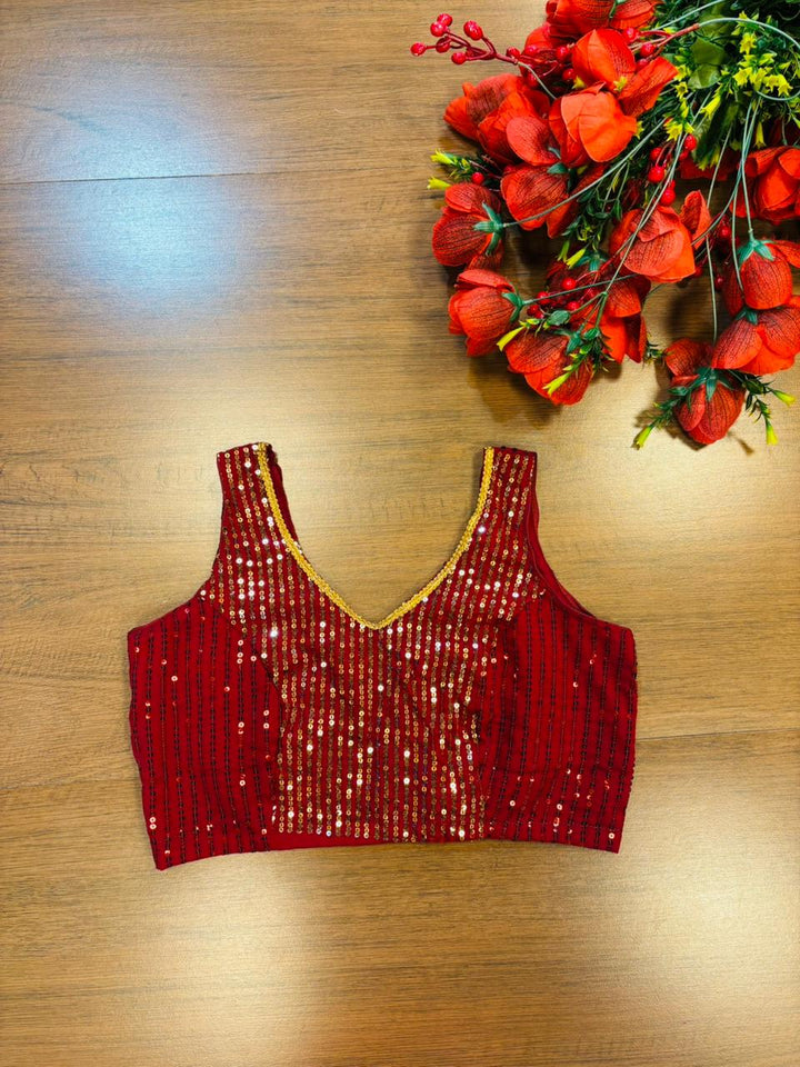 Enduring Beauty Designer Blouse