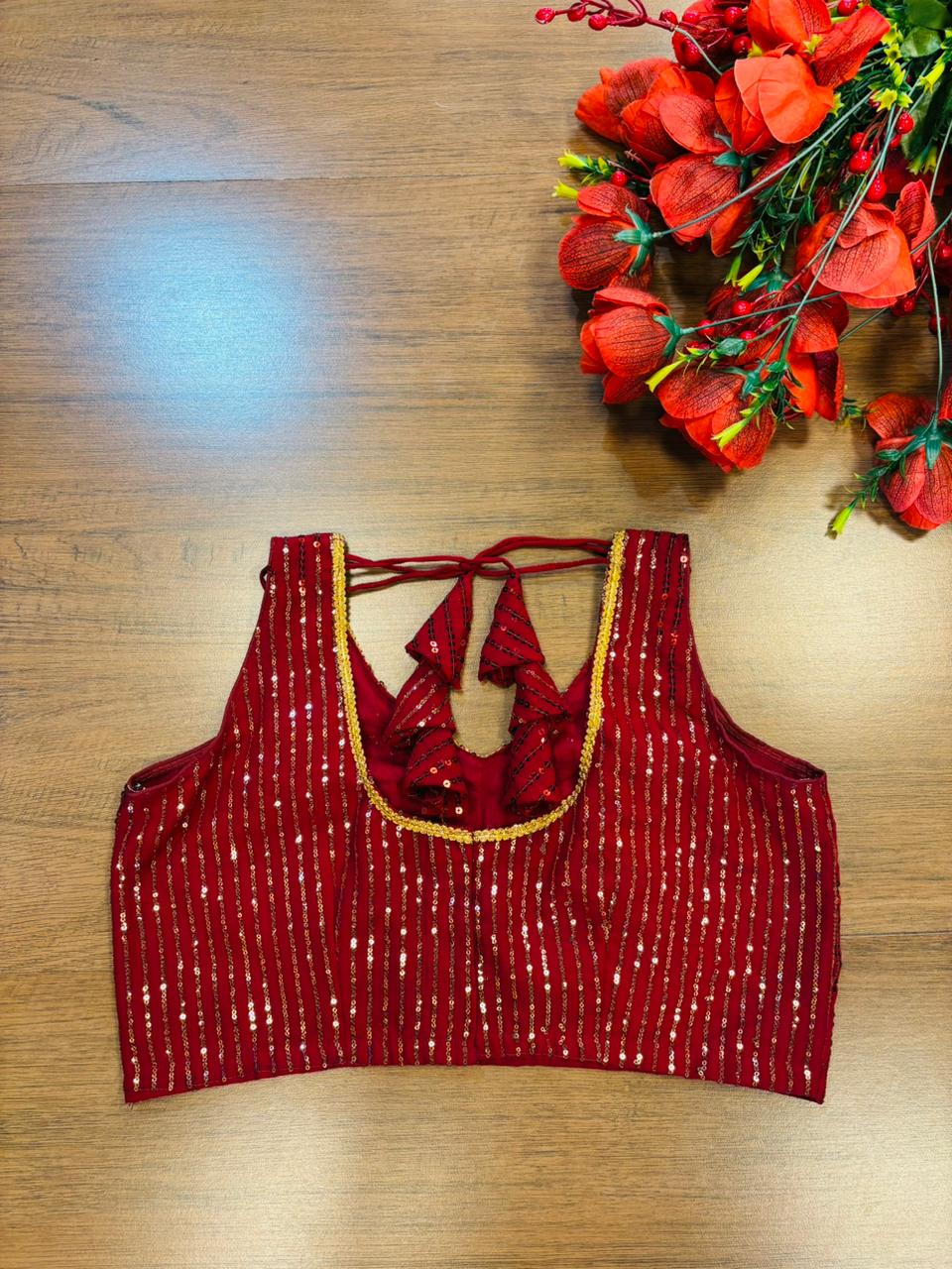 Enduring Beauty Designer Blouse