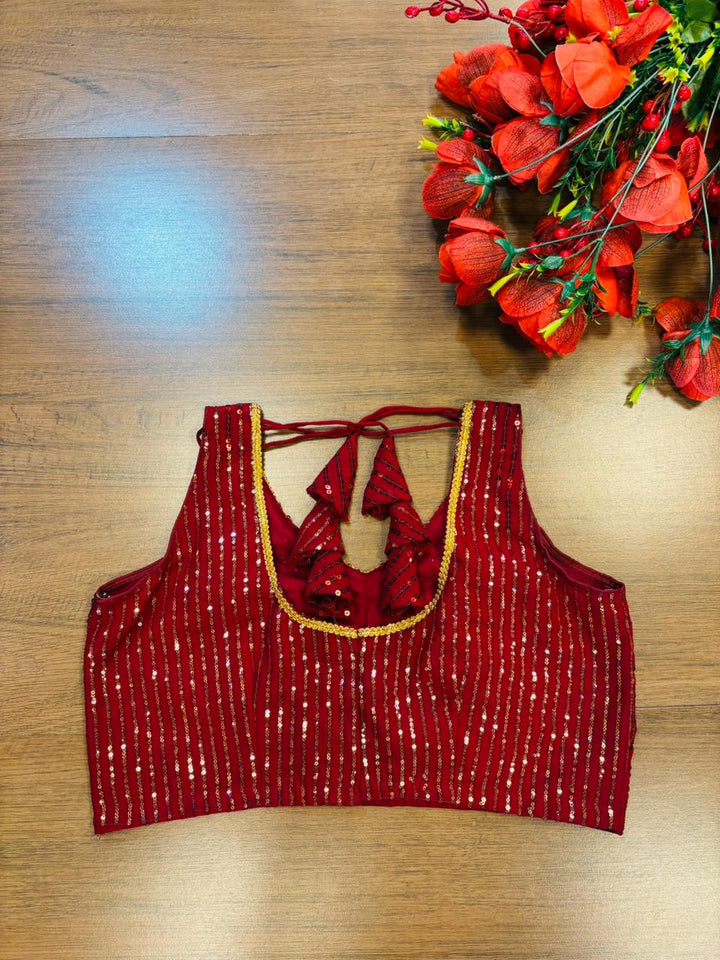 Enduring Beauty Designer Blouse