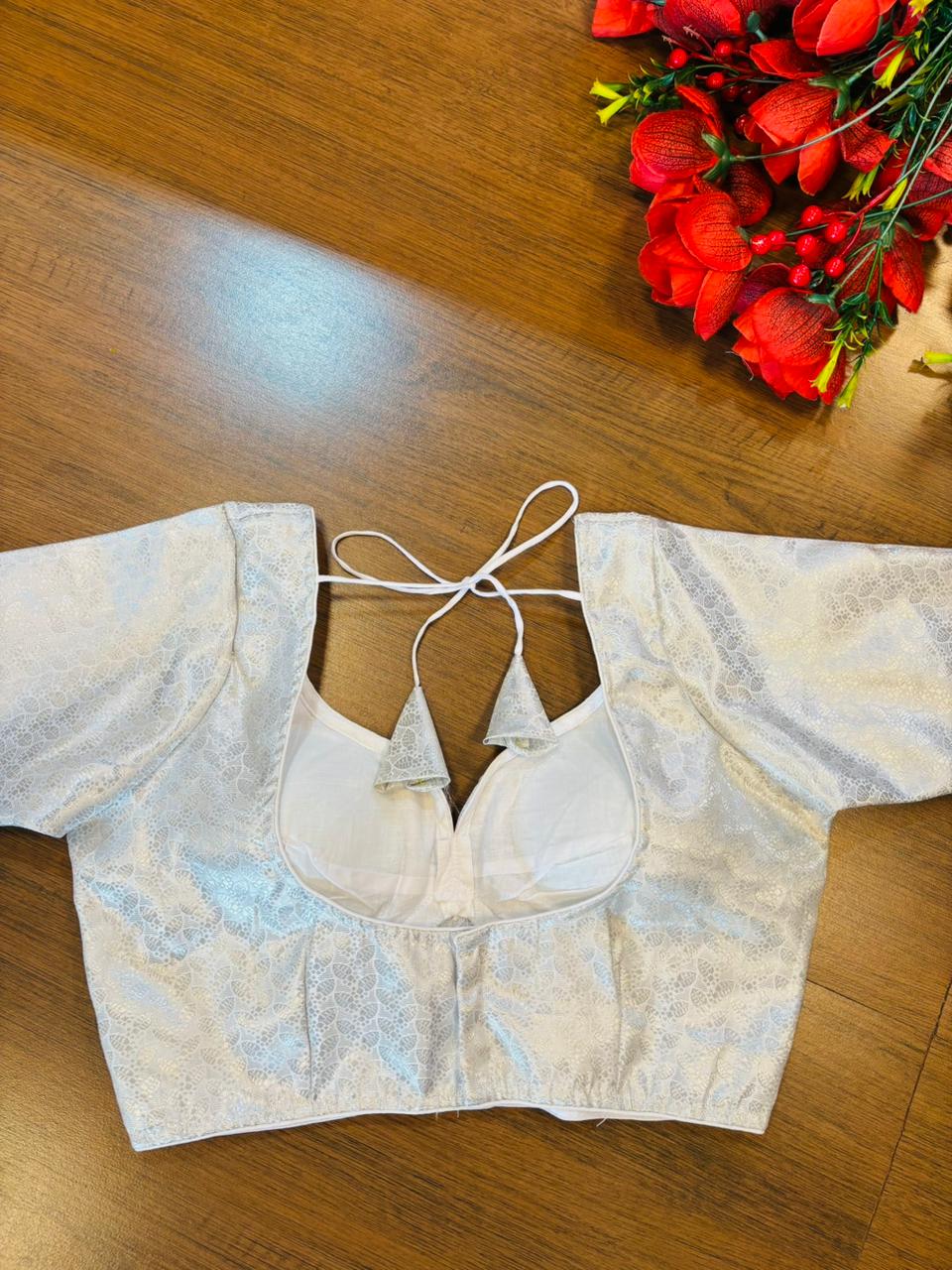 Pearl Muse Brocade Blouse