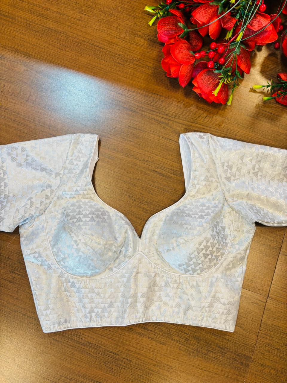 Pearl Muse Brocade Blouse