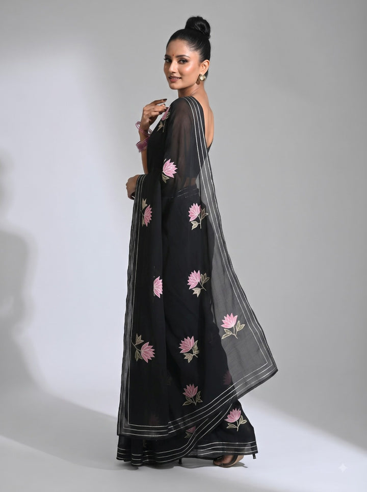Twins Gemini Mul Cotton Saree