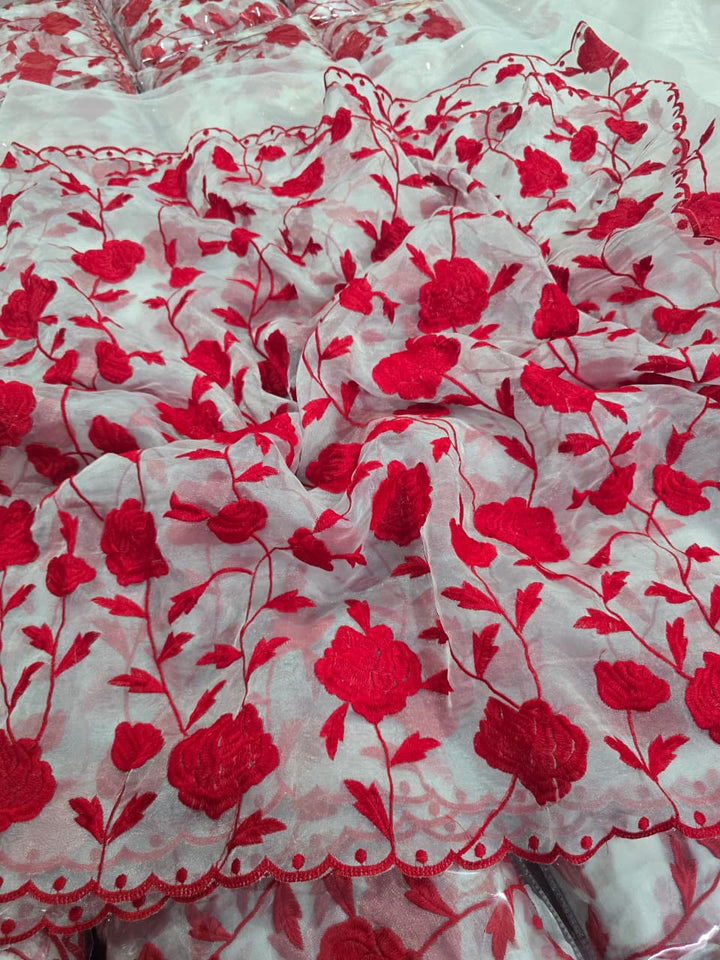 Florielle Grace - Soft Organza Saree