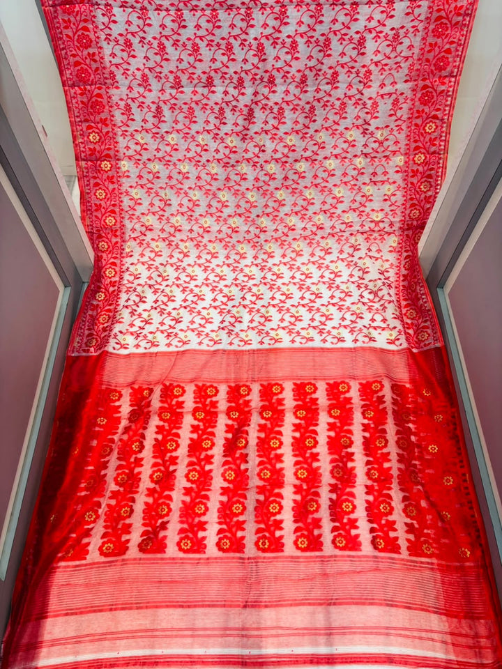 Sindurbela Bengal Jamdani Saree