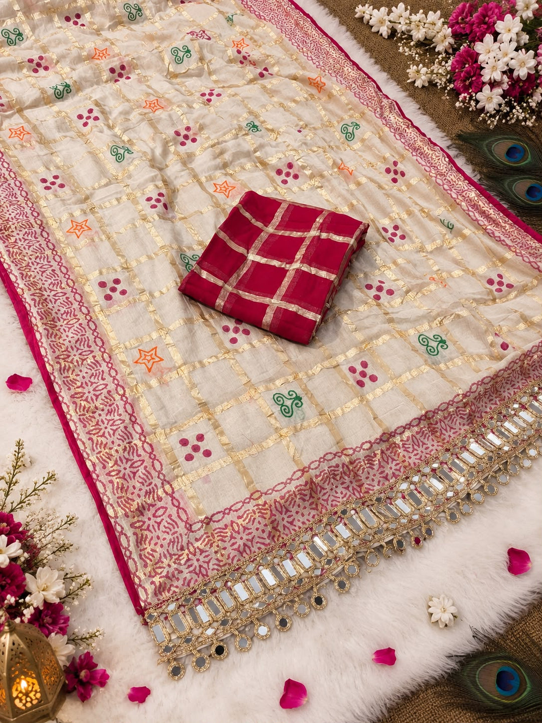 Timeless Diva Viscose Georgette Saree