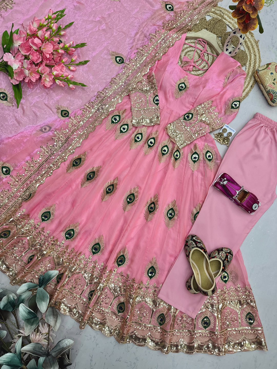 Mor Pankh Royale Gown Set