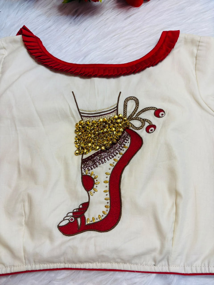 Pak Ghungroo Designer Blouse