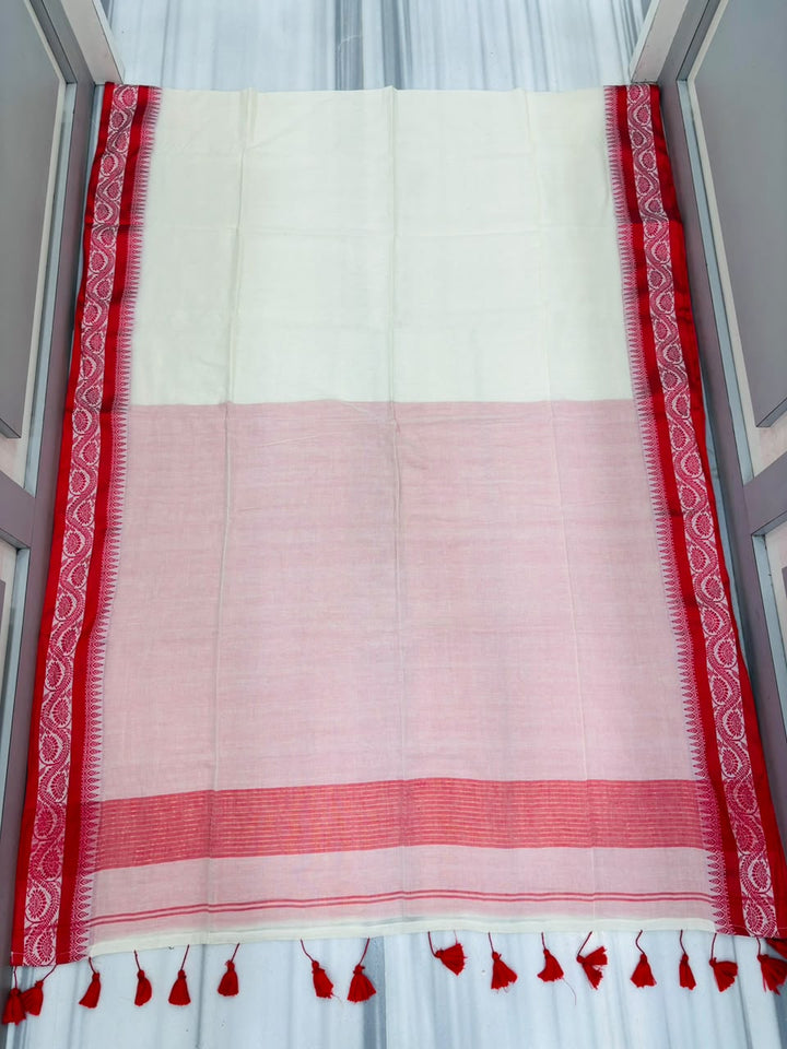 Bodhon Classic khadi Jamdani Saree
