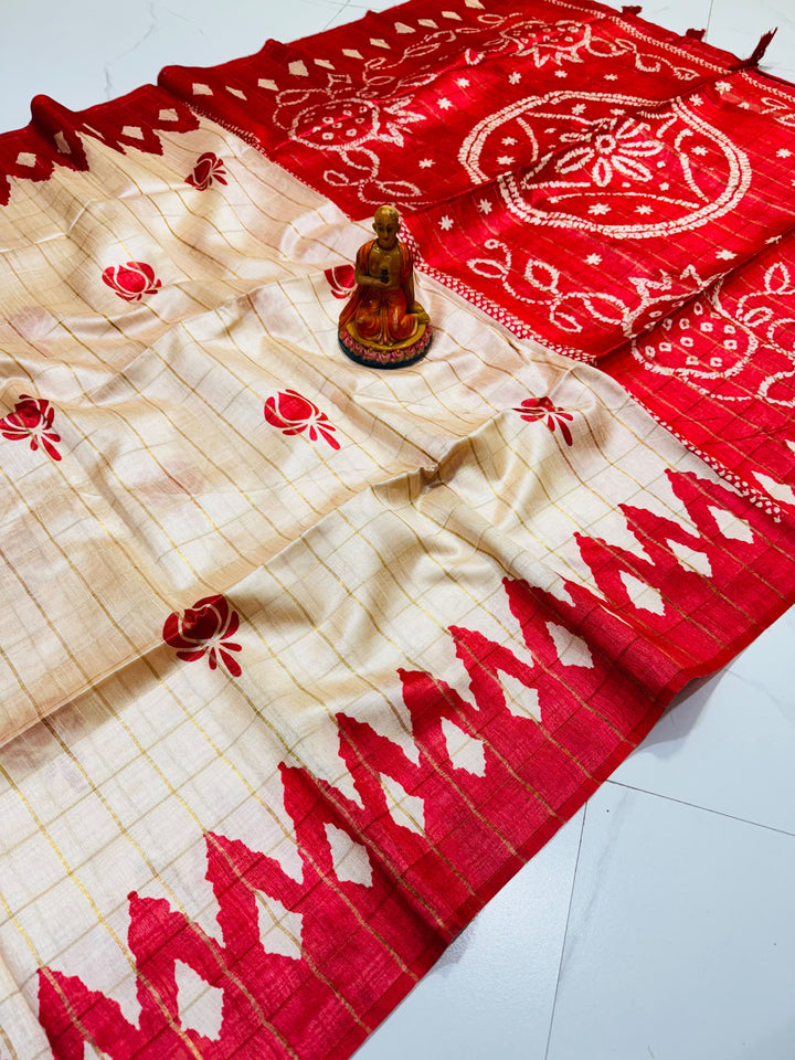 Sucharita -Semi Tussar Silk Saree