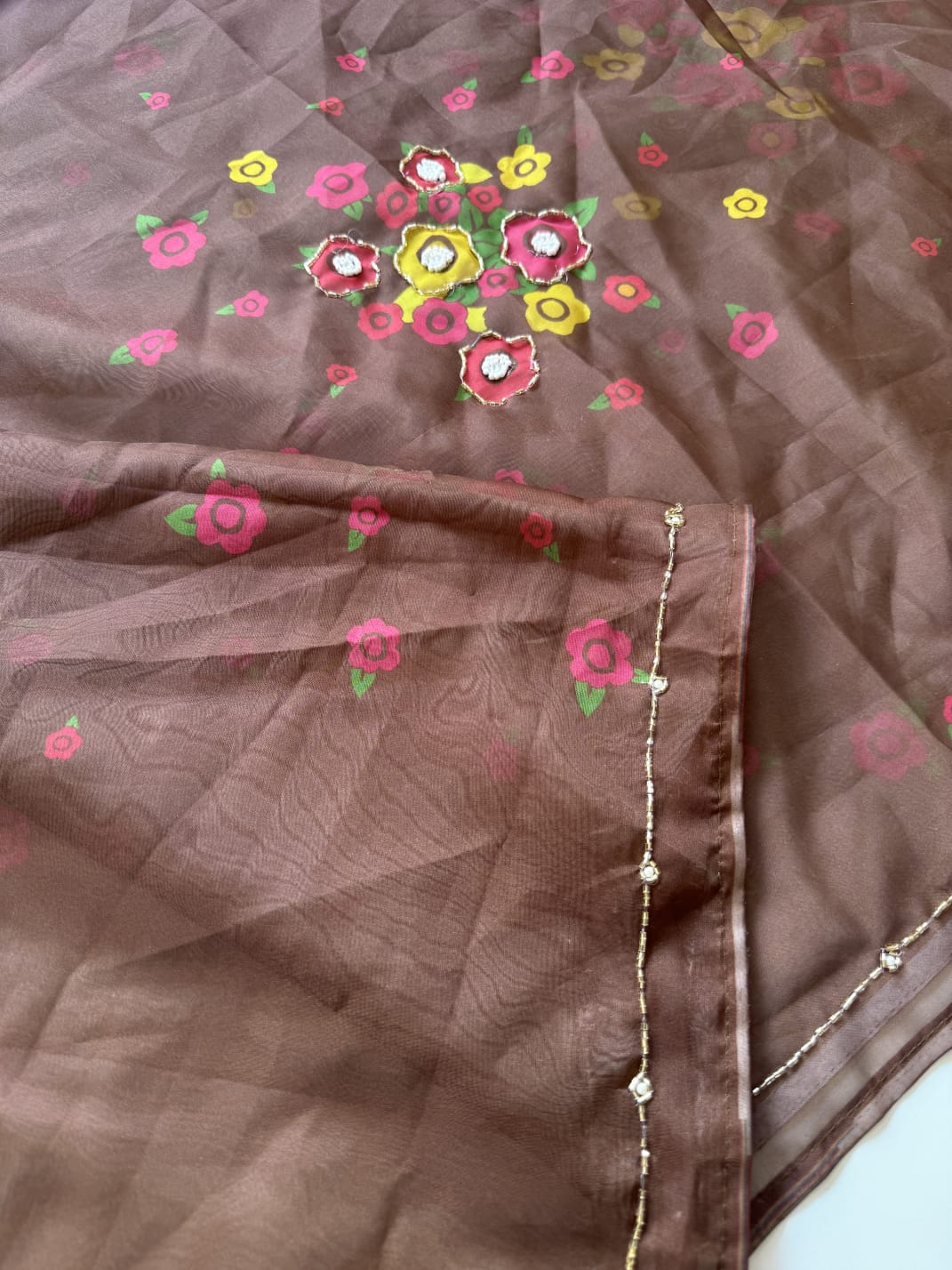 Lustrous Legacy Tabby Organza Saree