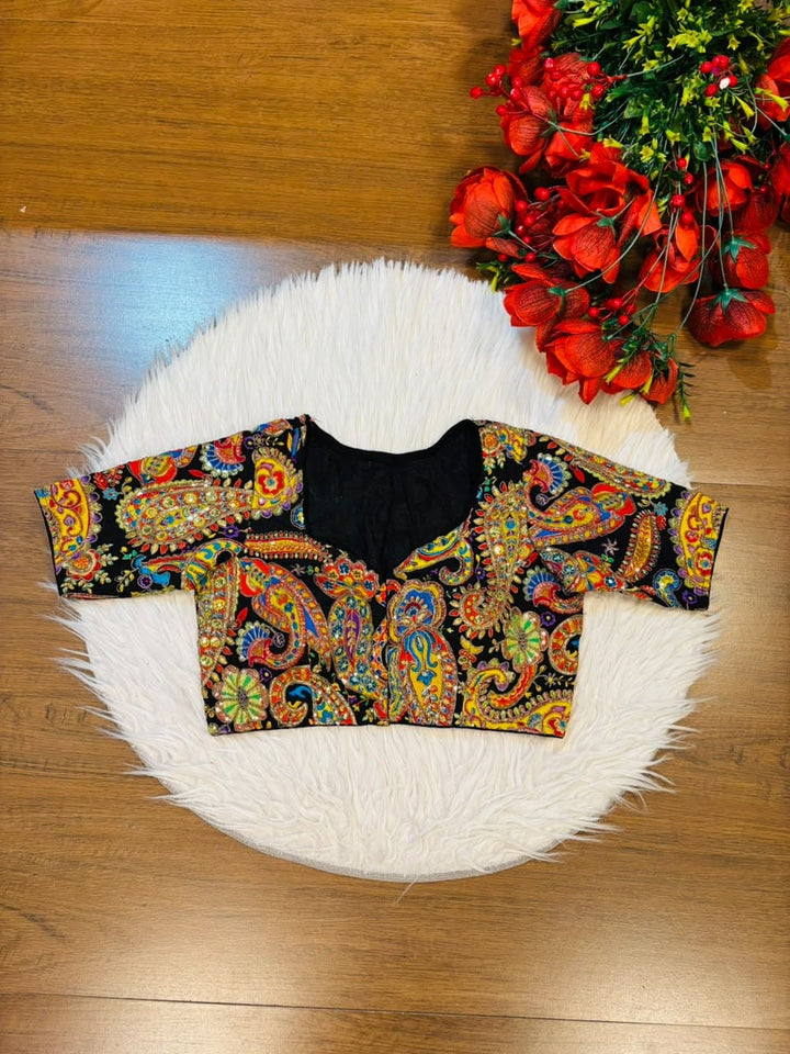 Kashish - Designer Crepe Blouse