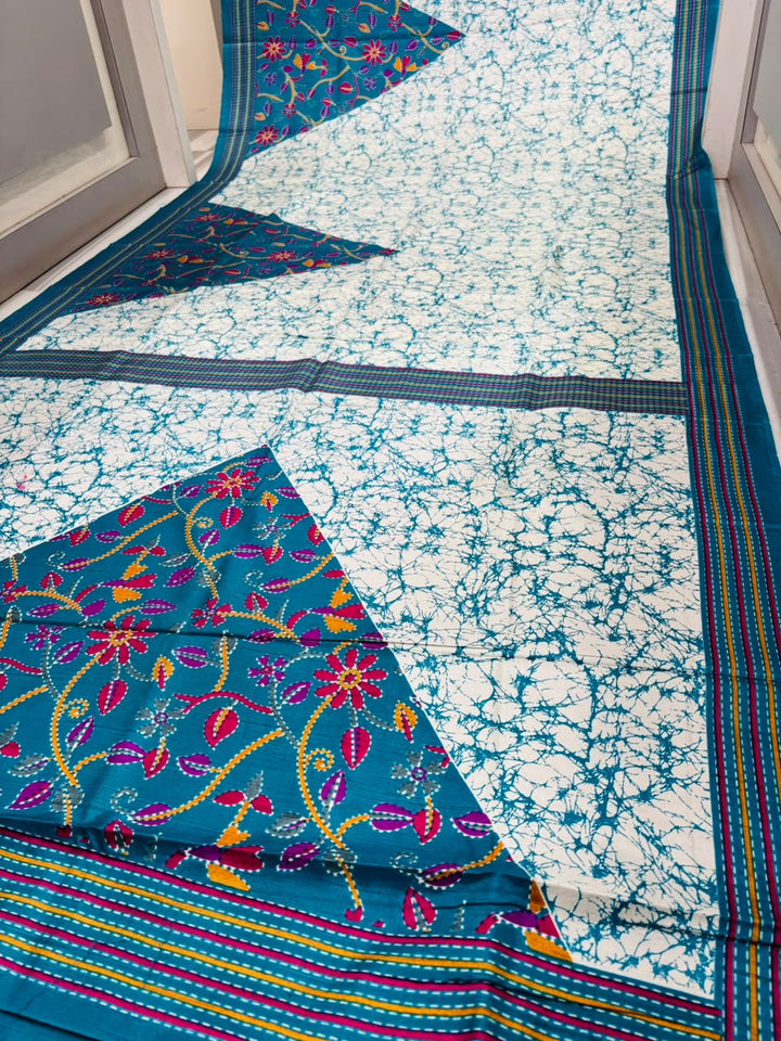 Trikon Ranga Fancy Silk Saree