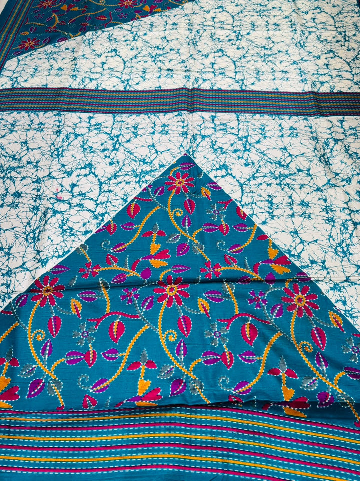 Trikon Ranga Fancy Silk Saree