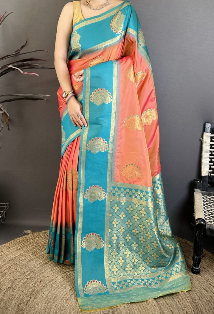 Vivienne Luxe Designer Banarasi Silk Saree