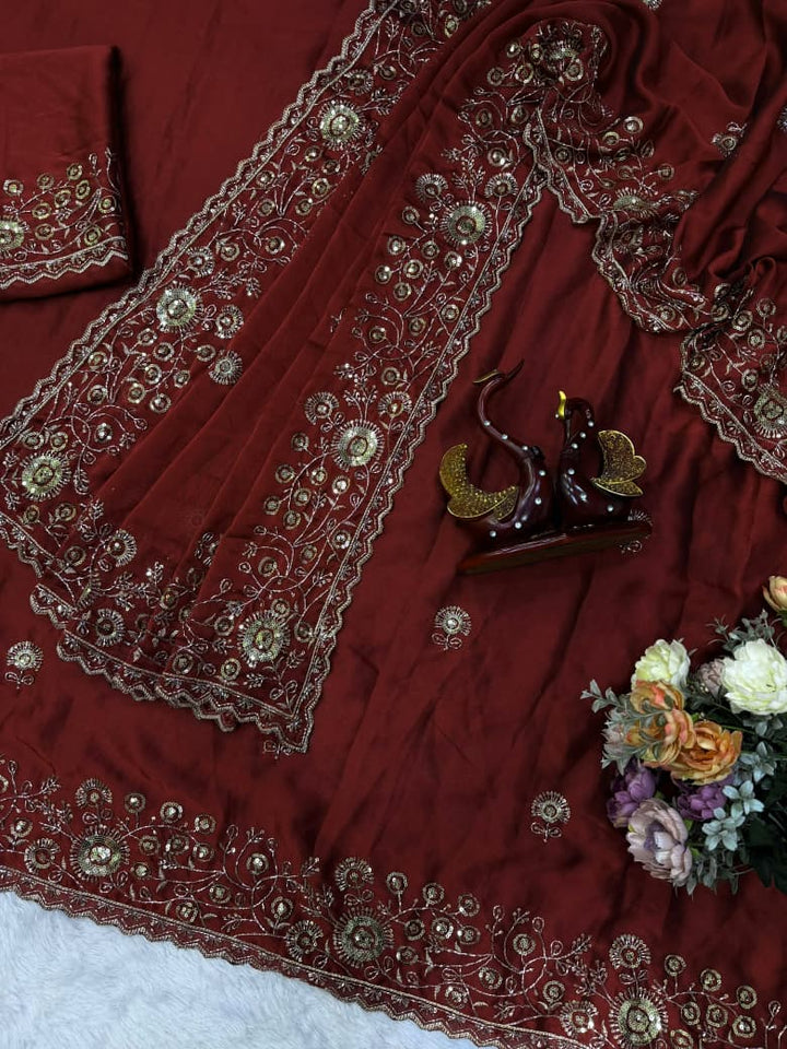 The Dream She Became – Rangoli Silk Saree