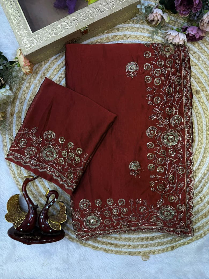 The Dream She Became – Rangoli Silk Saree