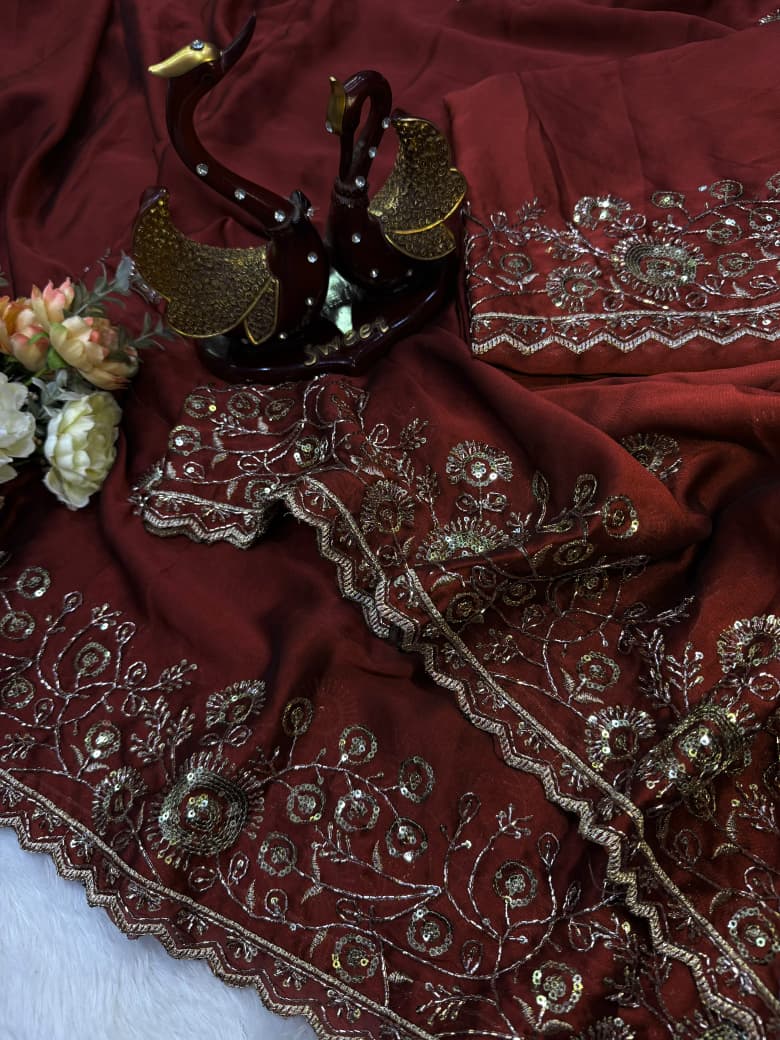 The Dream She Became – Rangoli Silk Saree