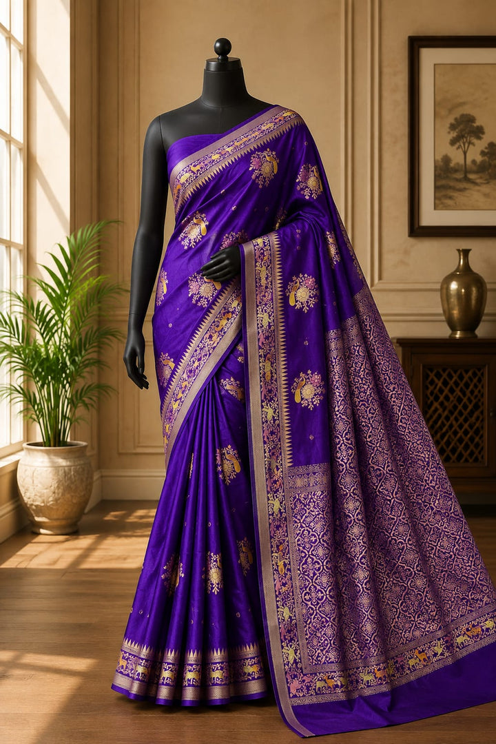 Fairytale Moment Khadi Silk Saree