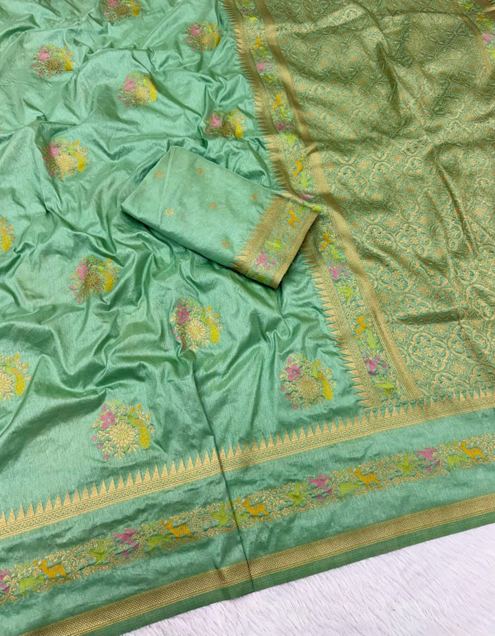 Fairytale Moment Khadi Silk Saree