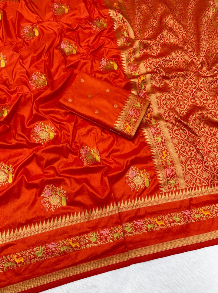 Fairytale Moment Khadi Silk Saree