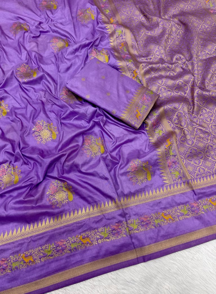 Fairytale Moment Khadi Silk Saree