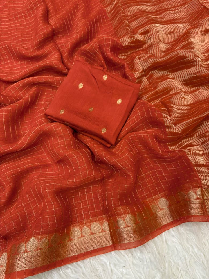Nazakat Viscose Georgette Saree
