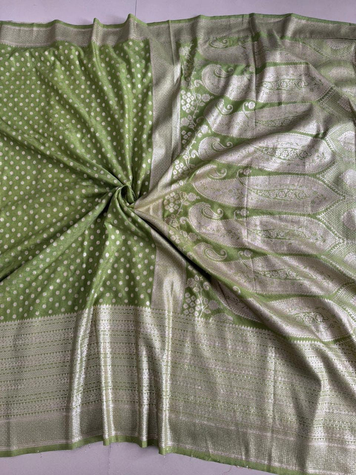 The Queen You Are Crepe Khaddi Silk Saree