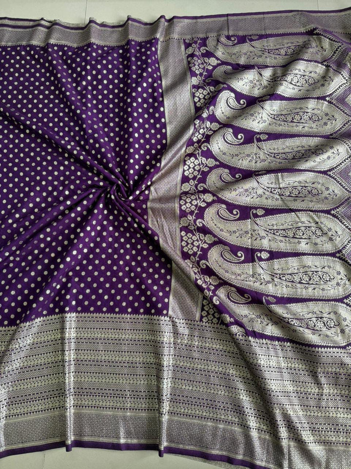 The Queen You Are Crepe Khaddi Silk Saree
