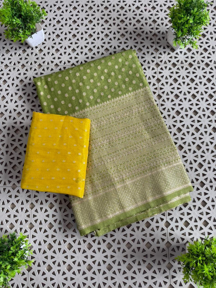 The Queen You Are Crepe Khaddi Silk Saree