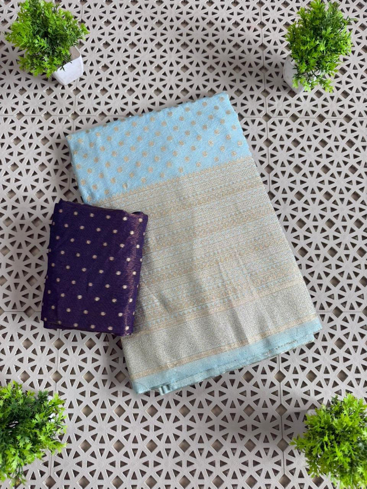 The Queen You Are Crepe Khaddi Silk Saree