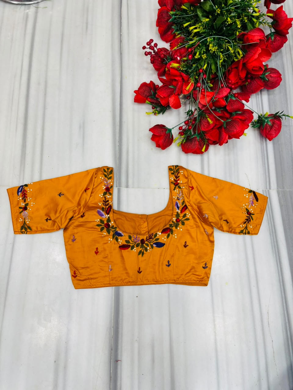 Everly Grace Embroidery Blouse