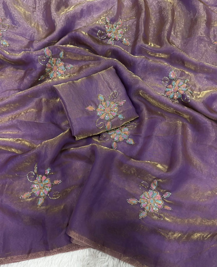Eyes on Me Fancy Silk Saree