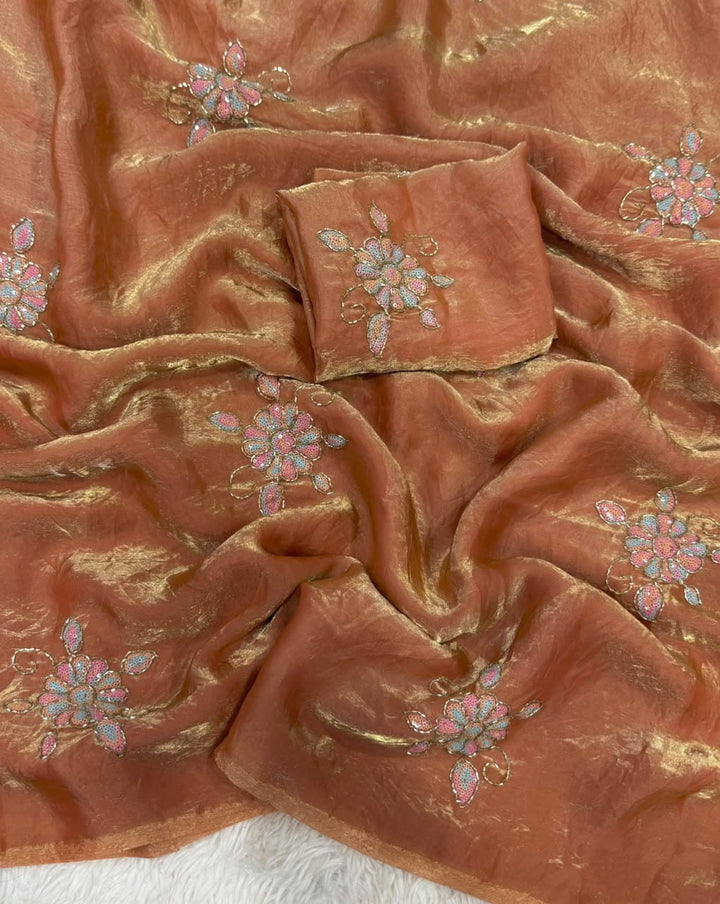 Eyes on Me Fancy Silk Saree