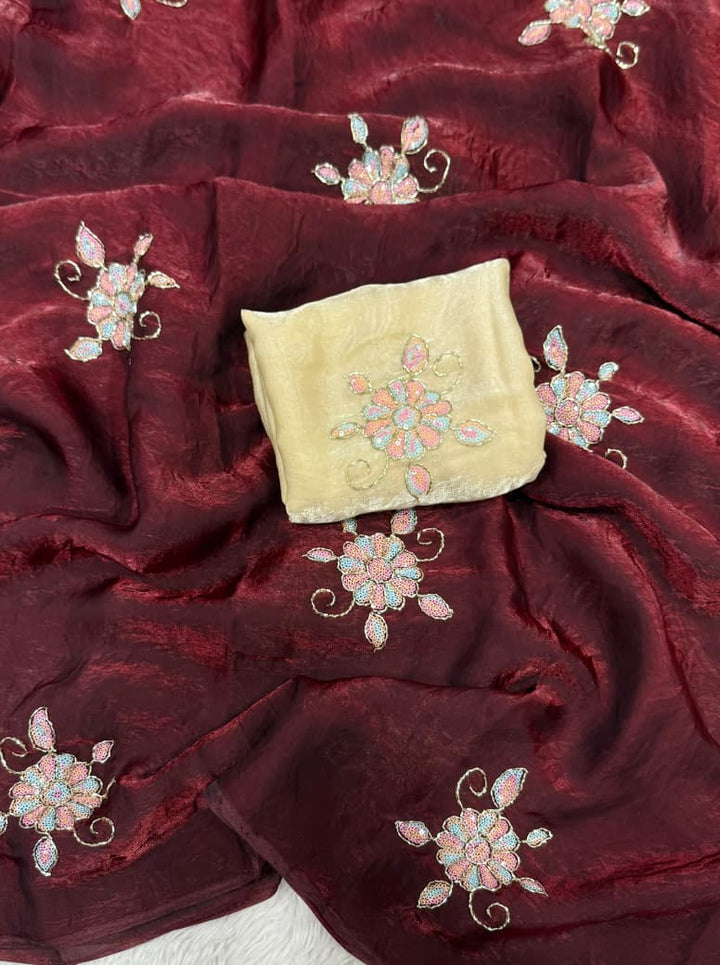 Eyes on Me Fancy Silk Saree
