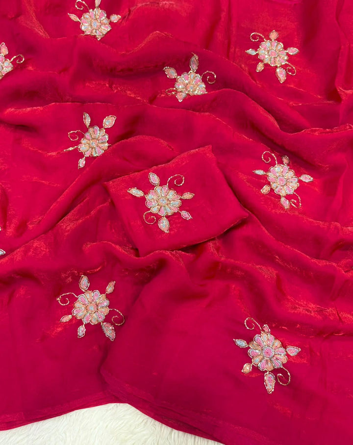Eyes on Me Fancy Silk Saree